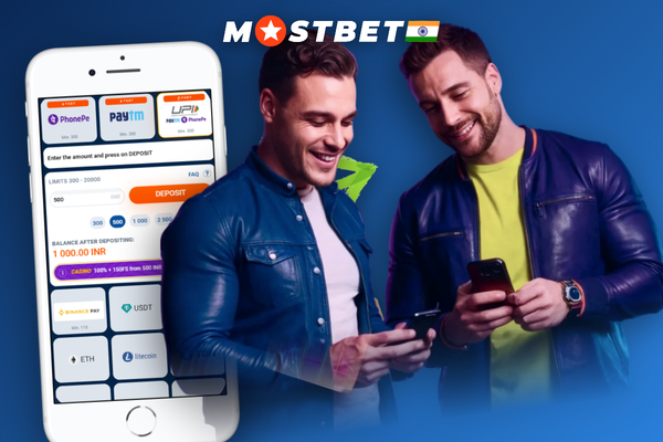 Mostbet deposit method using Bitcoin, USDT and Ethereum with INR balance display