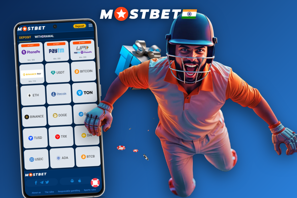 Mostbet minimum deposit guide showing UPI, card and crypto funding limits in rupees